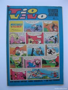 Tebeos: TIO VIVO - AÑO XV - Nº 571 - EDITORIAL BRUGUERA - AÑO 1972.
